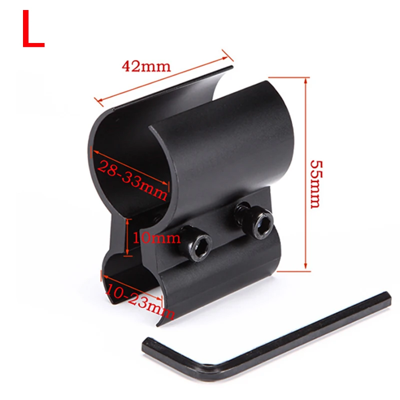 Oversized Tube Clip QQ Laser Tube Clip Clip Clip Hunting Accessories Ar15 Accessories