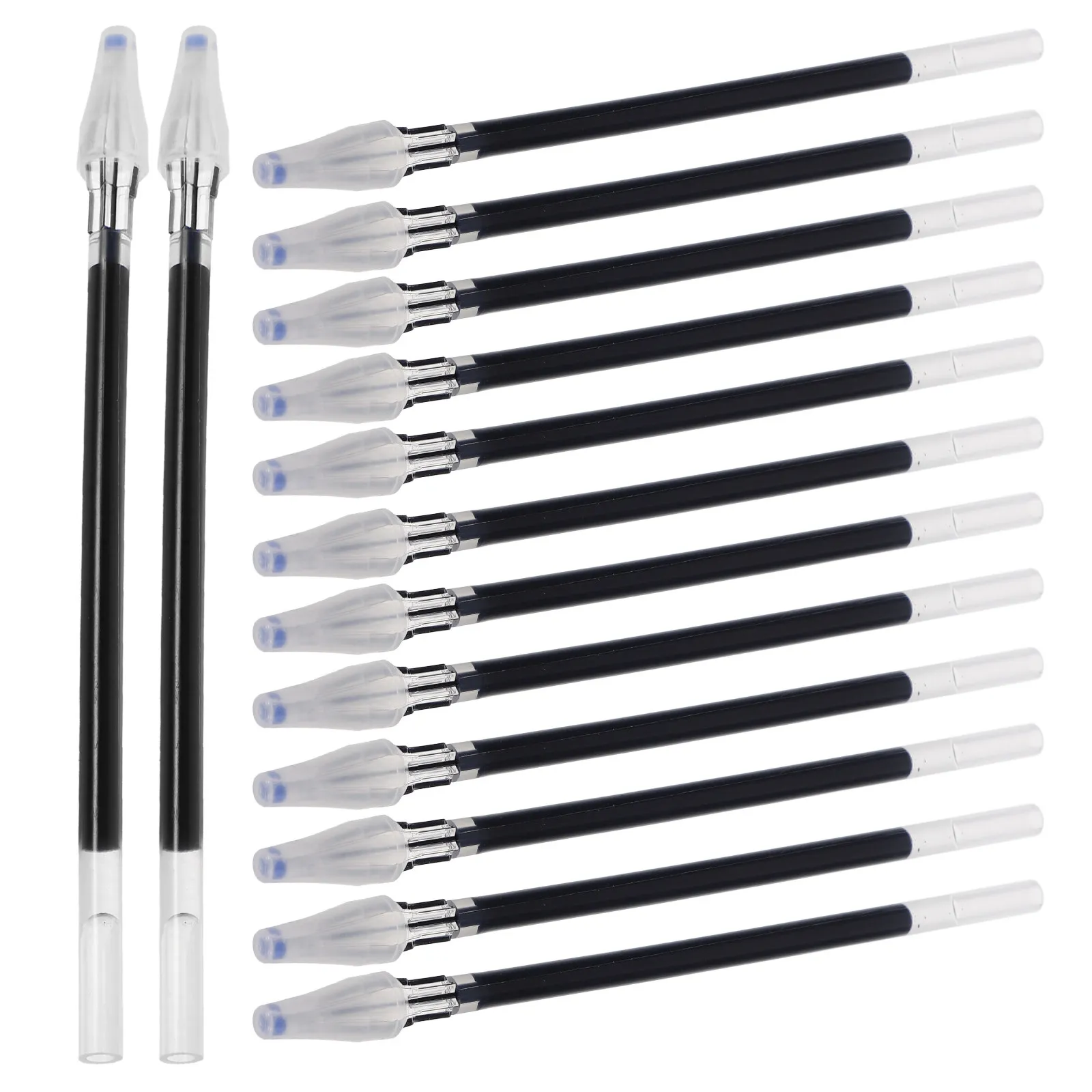 

30 Pcs Ink Refill Convenient Pen Glitter Pens for Adults Refills Office Black Decorative Stationery Gel