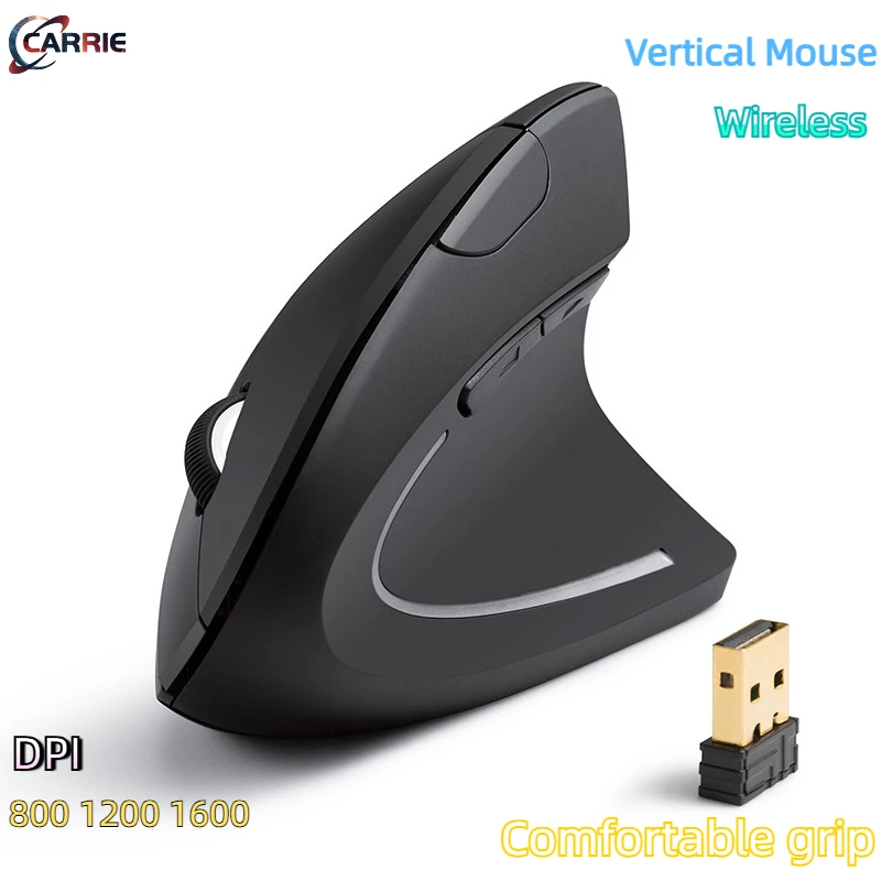 Wireless Mouse Vertical Wired USB Right Hand Mouse Ergonomic Luminous 2.4G Mute Photoelectric Bluetooth Game Mouse  ﻿