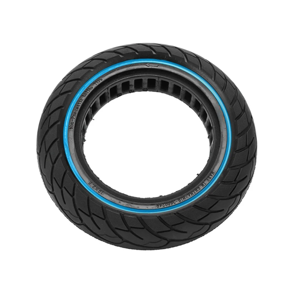For Kugoo M4 Series Non-pneumatic Tire 10 Inch Scooter Tire Skid Tire Cellular Structure Design Quick Heat Dissipation