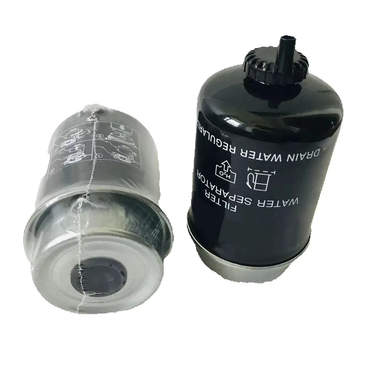 

2PCS Replace RE62418 Fuel Filter Element Final Filter Water Separator Fits For Loader 210LE 344J 410 Engine 4045