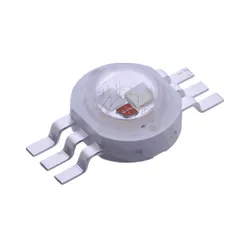 Alta potência RGB LED Chip Lamp, 9W, 45mil, seis pinos, lâmpada de palco, vermelho, verde, Blue Chips, 700mA, 3.2 V, 3.4V, 100Pcs