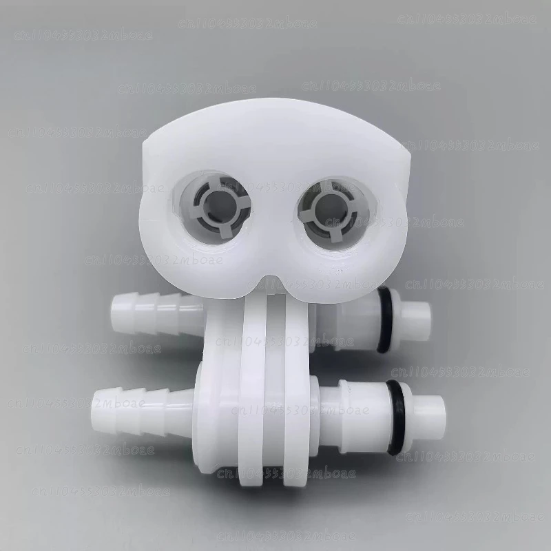 Plastic Double Head Non-CPC Quick Disconnect Double Joint Water Gas Drain Stop Valve