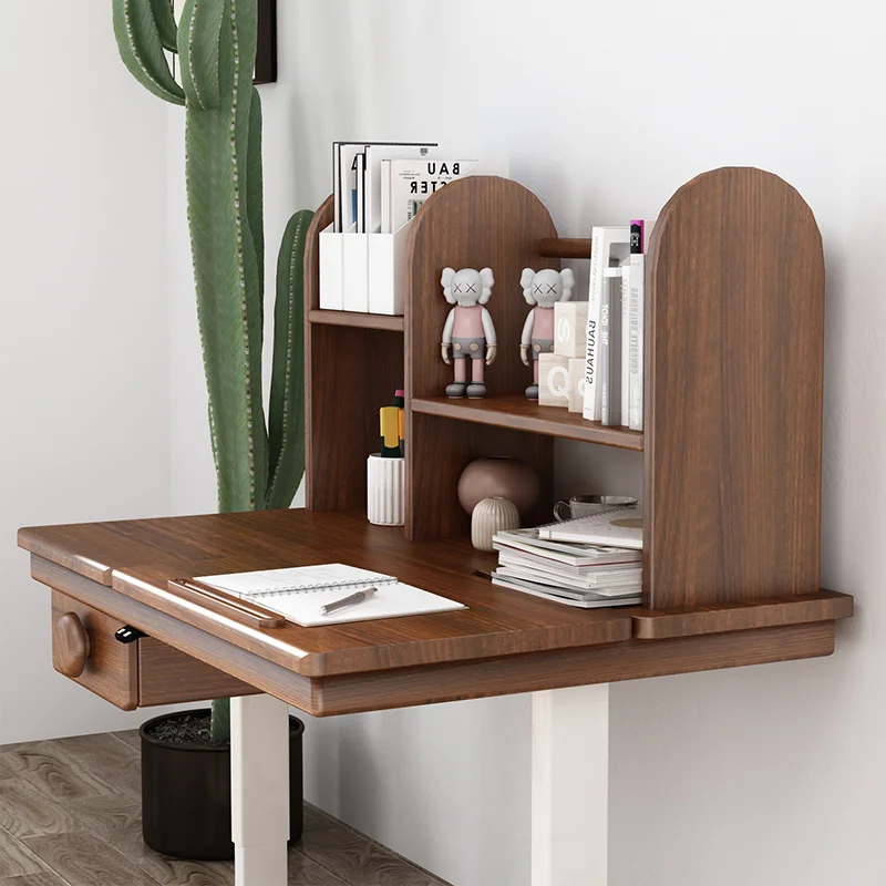 Children's study table All solid wood electric lifting table Multifunctional household children's study table Desk