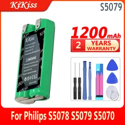 1200mAh KiKiss Battery For Philips S5078 S5079 S5070 S5081 5082 5090 S560 S561 Electric Shaver