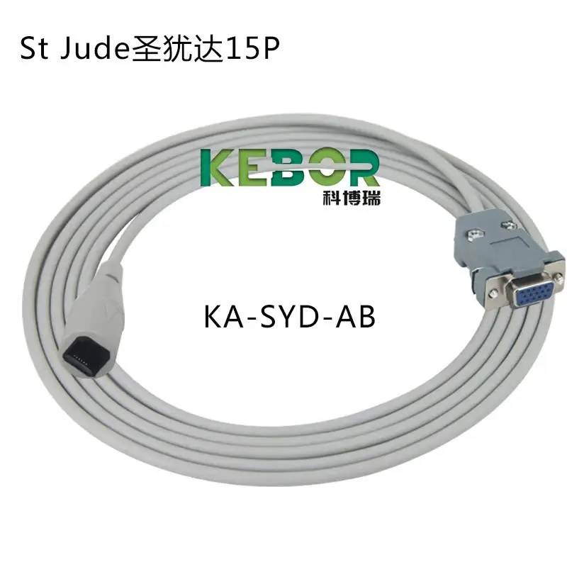 

Suitable for St. Jude 15P invasive blood pressure cable, to Edward/Braun/Mindray and other invasive pressure cable cables