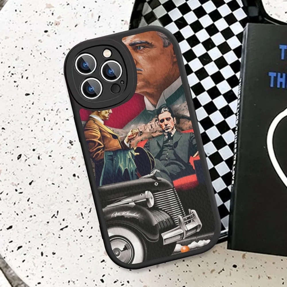 The Godfathers Phone Case Hard Leather For iPhone 14 13 12 Mini 11 14 Pro Max Xs X Xr 7 8 Plus Fundas