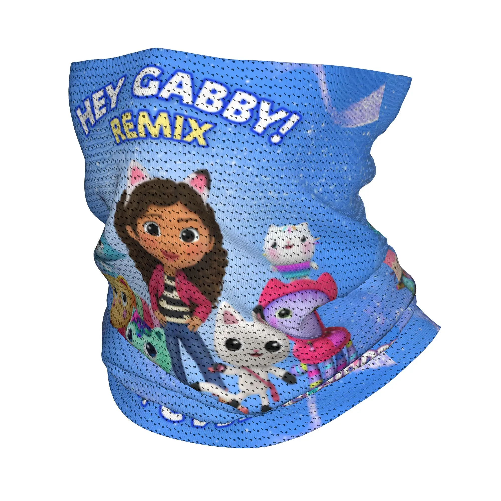 

Многофункциональный шарф-бандана Custom Gabby Cats Gabbys Dollhouse для мужчин и женщин, зимний, для походов и катания на лыжах, с принтом Pandy Paws и русалки, как маска для лица
