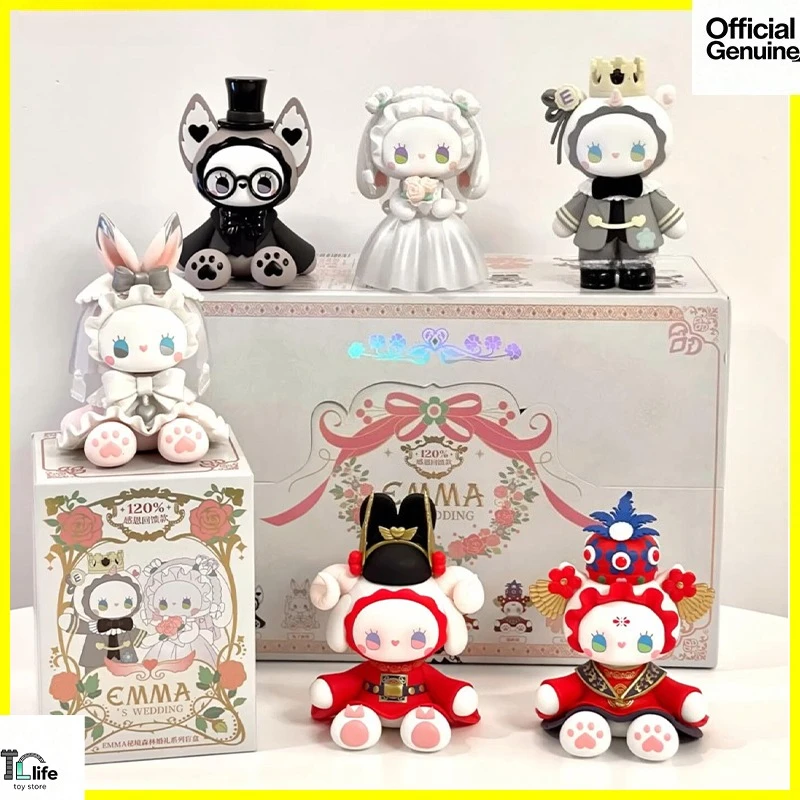 Emma Secret Forest Hochzeit Blind Box Hochzeit Gedenkpuppe Mystery Box Niedliche Anime-Figuren Ornamente Modell Überraschungsgeschenk Spielzeug