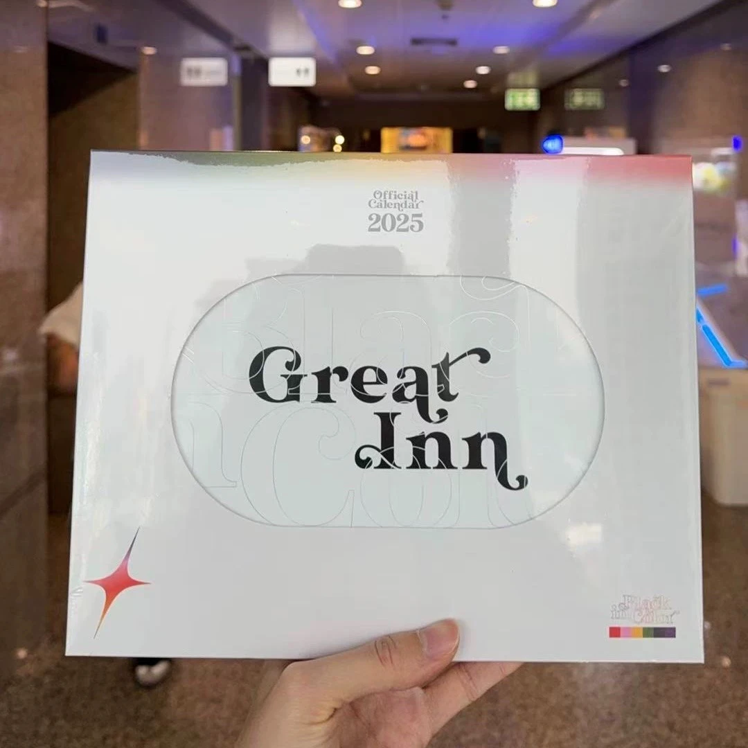 2025 New In Stock GMMTV Greatinn Great Sapol Inn Sarin 2025 Official Calendar 24.5x18.7cm+1 Random Card