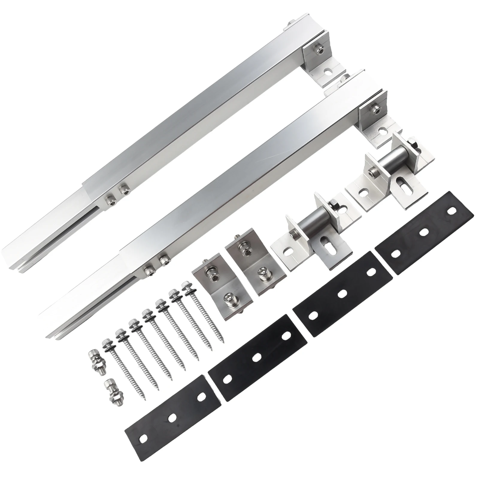 

Solar Module Mount Kit Adjustable Photovoltaic Support Flat Roof Mounting For Caravans Balconies Roofs Walls Floors Parts