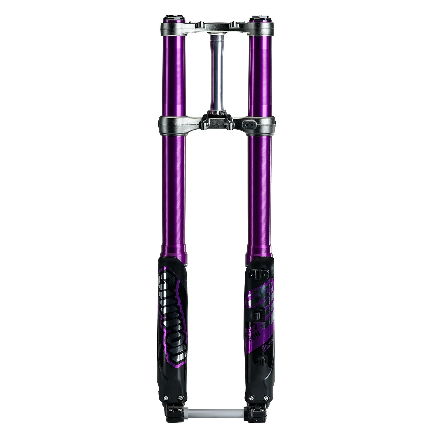 For Ultra Bee /HP Phantom Purple 43mm Front Fork Upgrade Kit 250mm Long Travel CNC Suspension Assembly