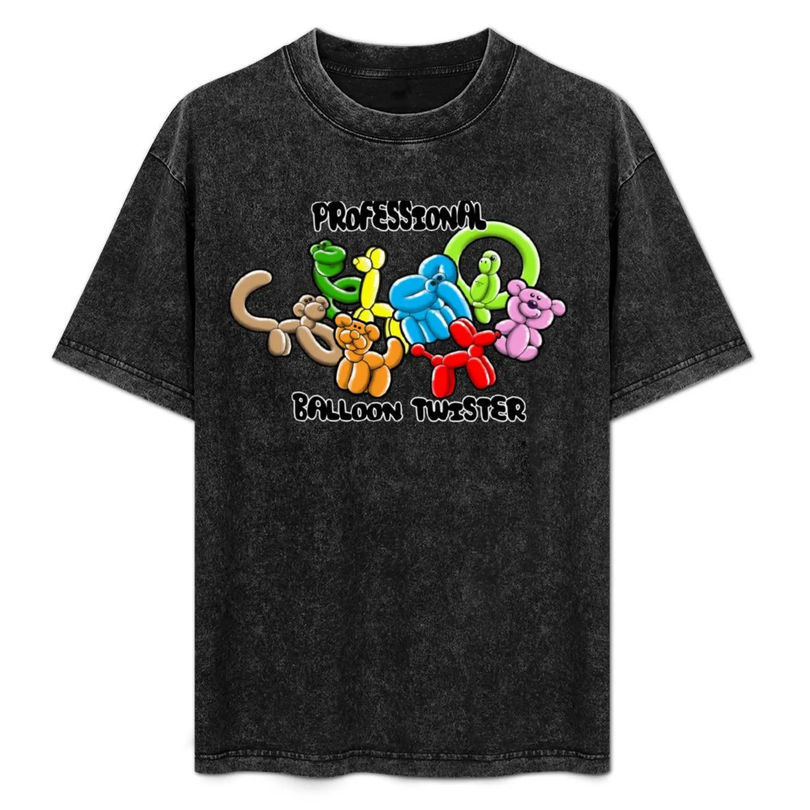

Professional Balloon Twister T-Shirt Holiday Party T-Shirt for Men