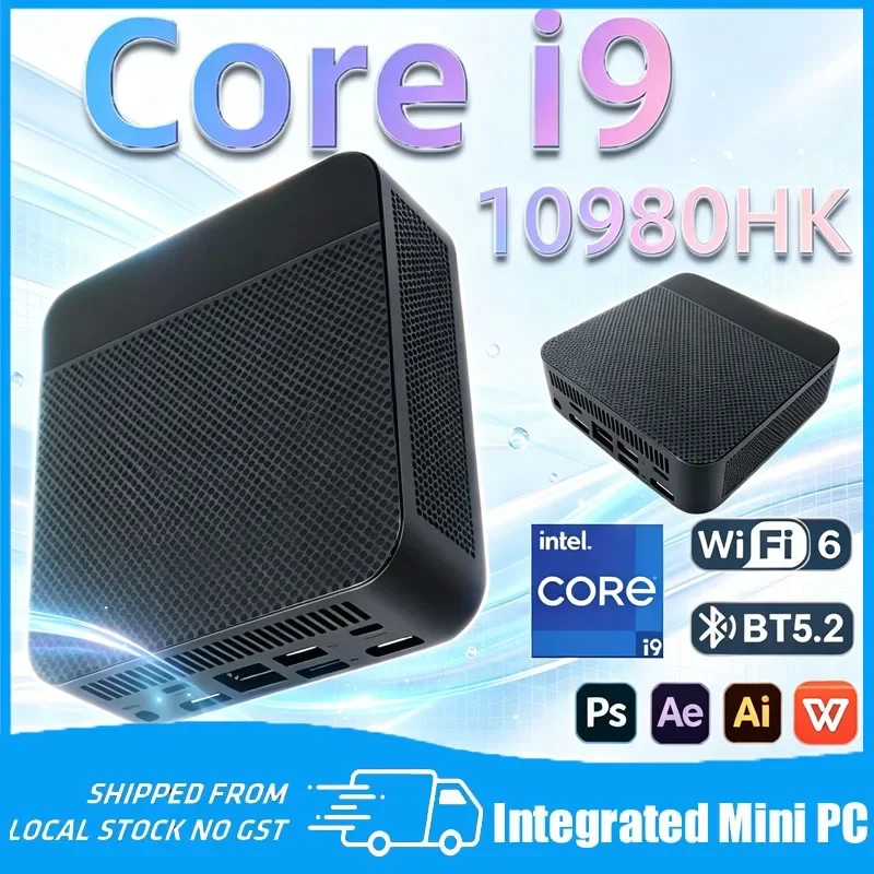 2026 Mini PC Gaming Intal Core I9 10980HK I3 6100U WIFI 6 BT5.2 Special Computer Windows 11 Pro SSD 1TB RAM 16GB 32GB PC Gamer