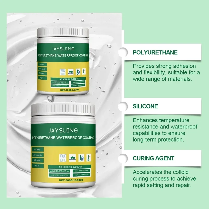 Transparent Waterproof Coating Waterproof Anti-Leakage Agent Invisible Waterproof Agent Waterproof Insulation Sealant