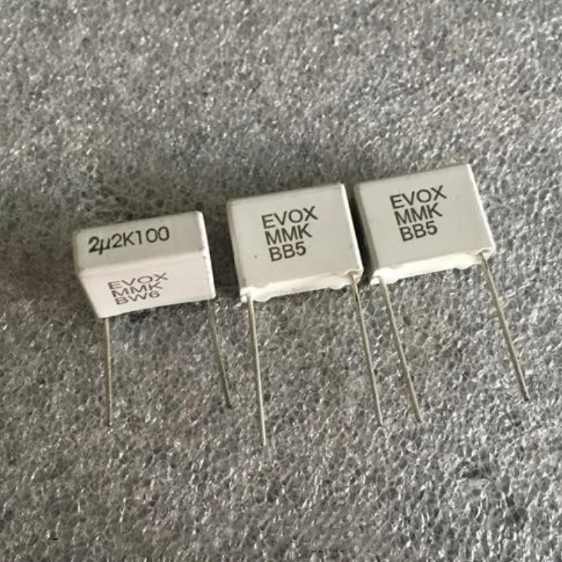 5PCS EVOX MMK 2.2UF 100V fever frequency division stepless capacitor