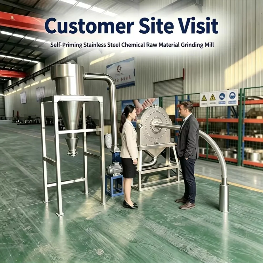 Feed Processing Stainless Steel Grinder, Toothed Disc Mill for Fish Bone Meal/Corn Gluten, High Efficiency