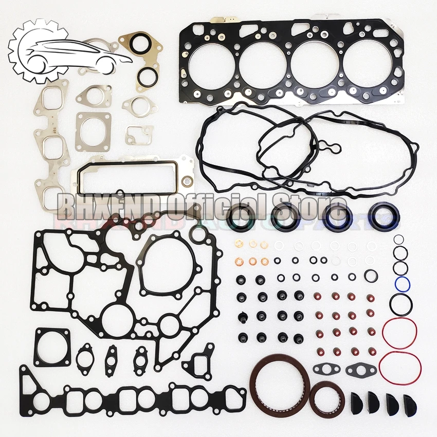 5-87815243-0 4JK1 4JK1-TC Overhaul Full Gasket Set Rebuild Kit For Isuzu D-MAX Dmax Mux Mu-x 2.5L2500 CC