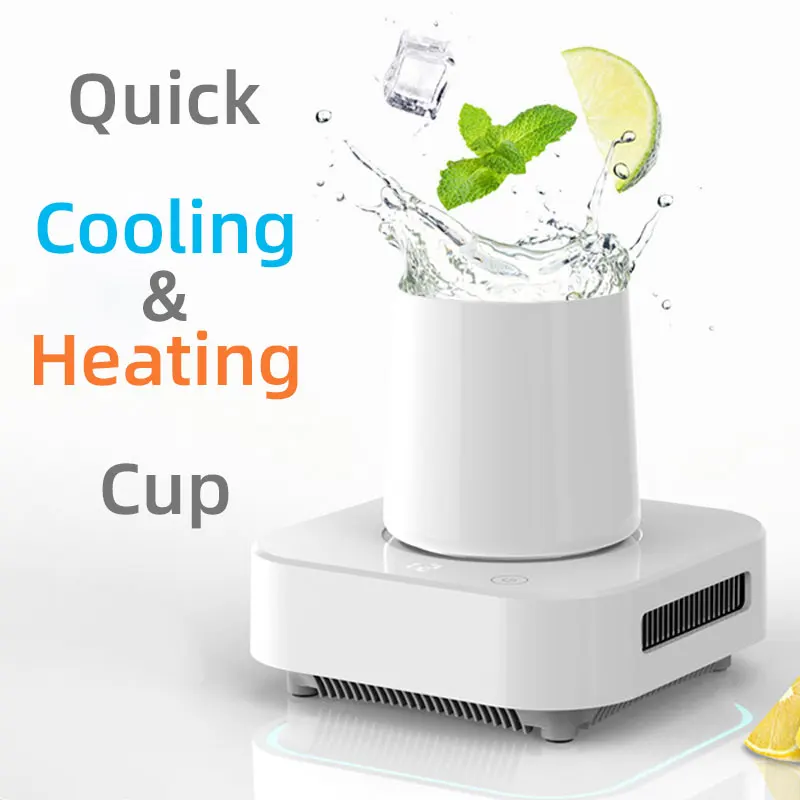 

Mini Quick Cooling & Heating Cup,Beer Beverage Rapid Refrigeration,Hot Milk,Cold Drink, Home Office Dormitory Food Grade 350ml