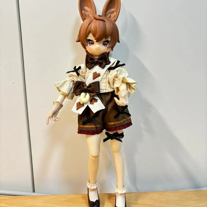 Na Stanie Ufdoll 6-Point Bjd Spot Special Mini Seria Napojów Herbacianych Blind Box Lalka Ruchoma Figurka Modna Zabawka Model Prezent