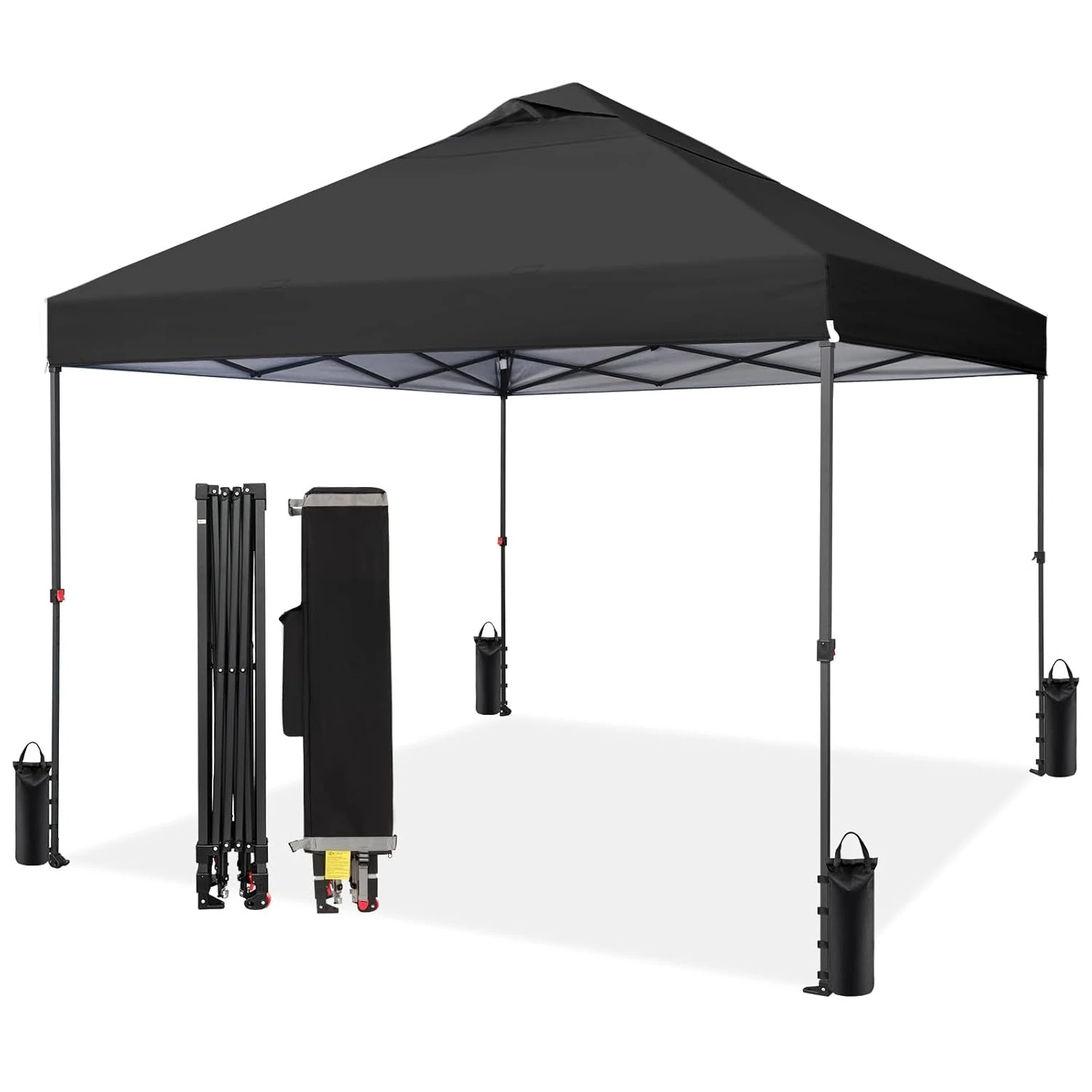 

Палатка-шатер 10x10 футов, быстросборная, для пляжа и улицы, с колышками и мешками для песка, на заказ