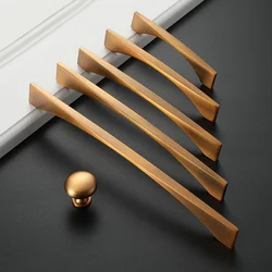 Classical Antique Cabinet Handles Brass Yellow Bronze Pulls Drawer Hardware Furniture Kitchen And Wardrobe Door Knobs