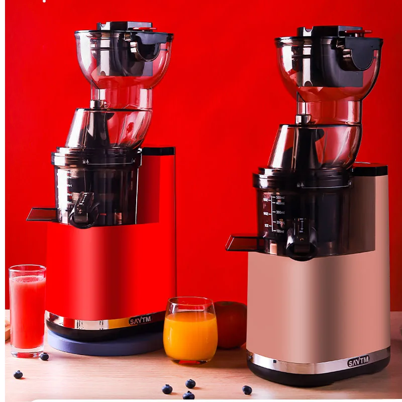 Push-pull Slow Juicer Cold Press Fruit Vegetable Original Juice Orange Apple Carrot Press Squeeze Machine Juice Extractor