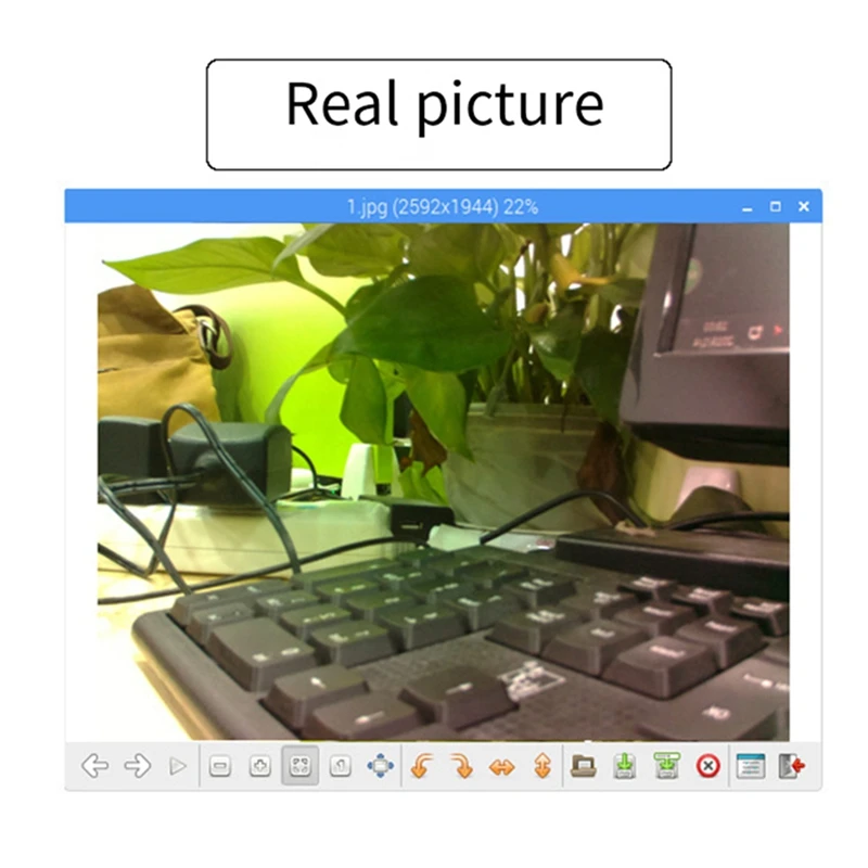 5MP OV5647 Camera Module For Raspberry Pi 4B 3B+ 3B 2B, 65° Viewing Angle, 1080P 720P Output