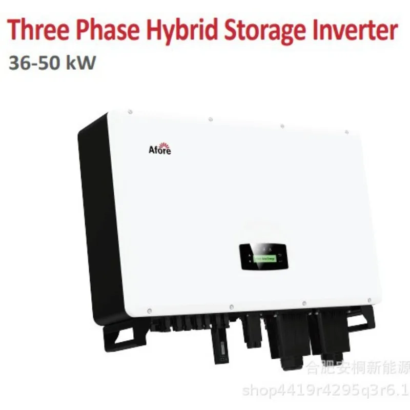 Afore Aifu European Standard Solar Inverter Mixed Grid Energy Storage High Power 40KW-50KW Photovoltaic Hybrid Inverter