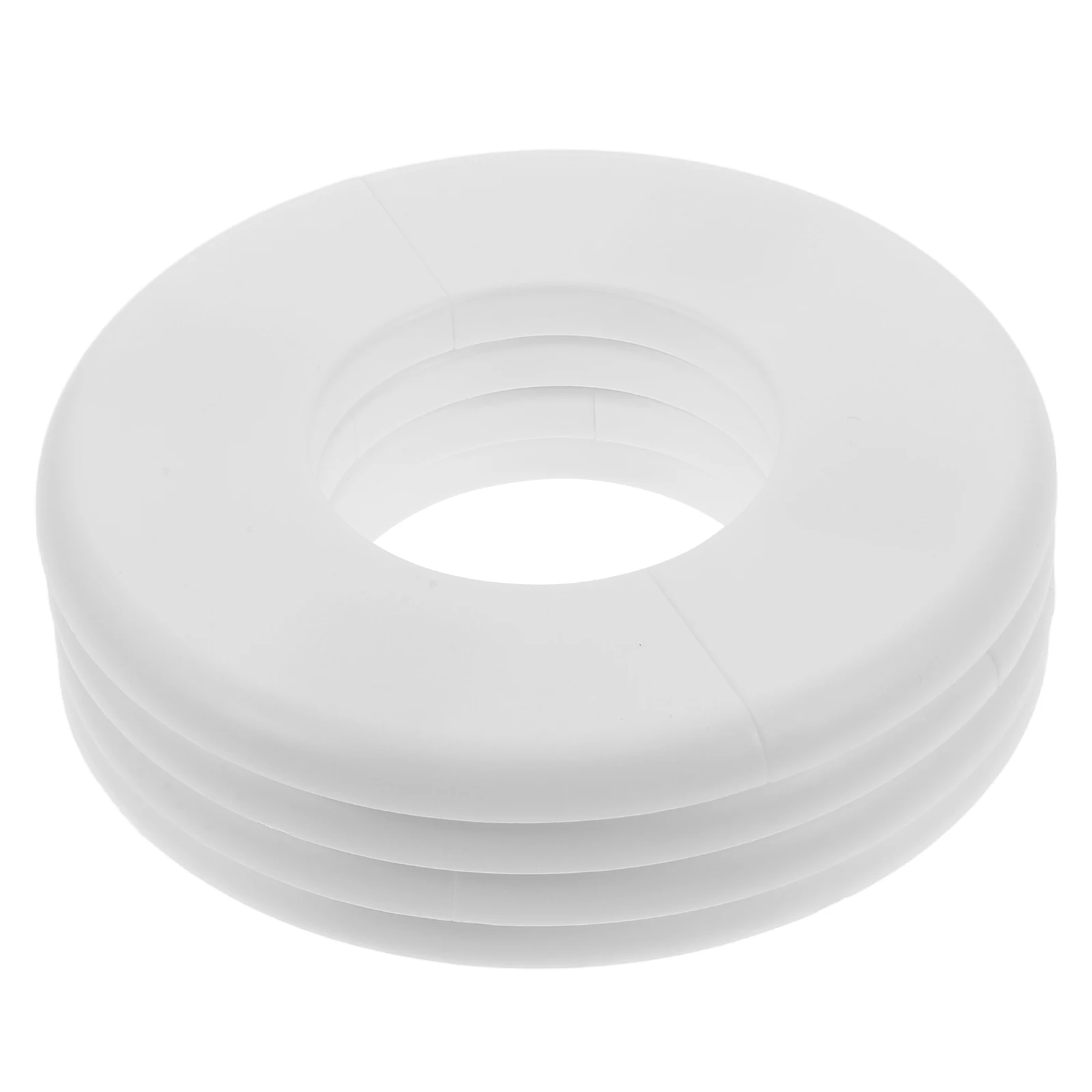 

4 Pcs Hole Decorative Pool Ladder Hole Covers Cover Black Plate Gas Waterproof Faucet Accessories