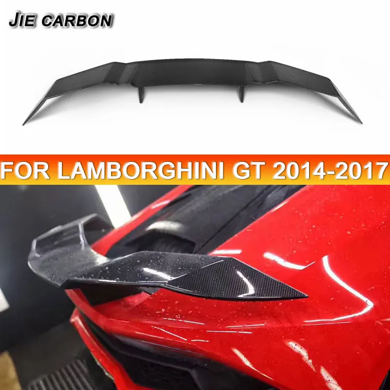 For Lamborghini Huracan LP610-4 LP580 GT MSY GT Style Carbon Fiber Tailgate Rear Spoiler Upgrade Body Kit 2014-2017