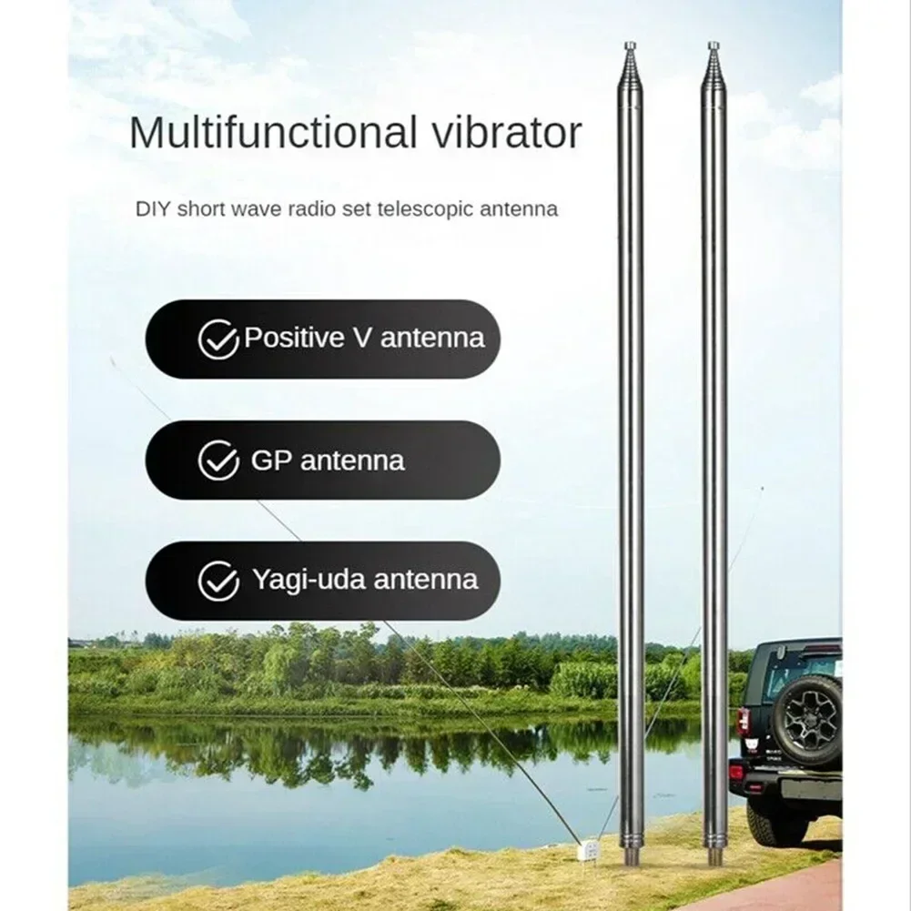 Imagem -05 - Antena Telescópica de Reforçada Peças 5.6m 201 para Usuários de Rádio Amadores Antena de Ondas Curtas Diy Aço Inoxidável