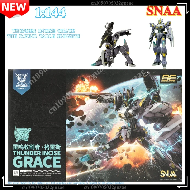 

IN STOCK SNAA 1/144 THUNDER INCISE GRACE BE HG THE ROUND TABLE KNIGHTS Plastic Model Kit Assembly Model Toys Gifts