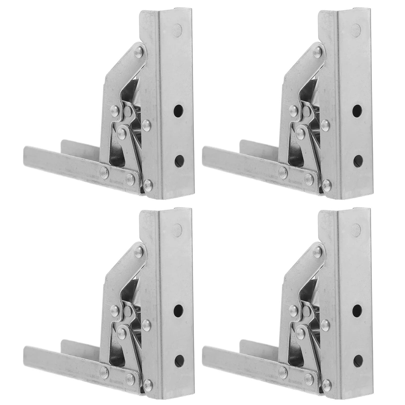 

4 PCS Bevel Cabinet Door Hinge Corner Frameless Hinges Jig Wall Cold Rolled Steel Drawer