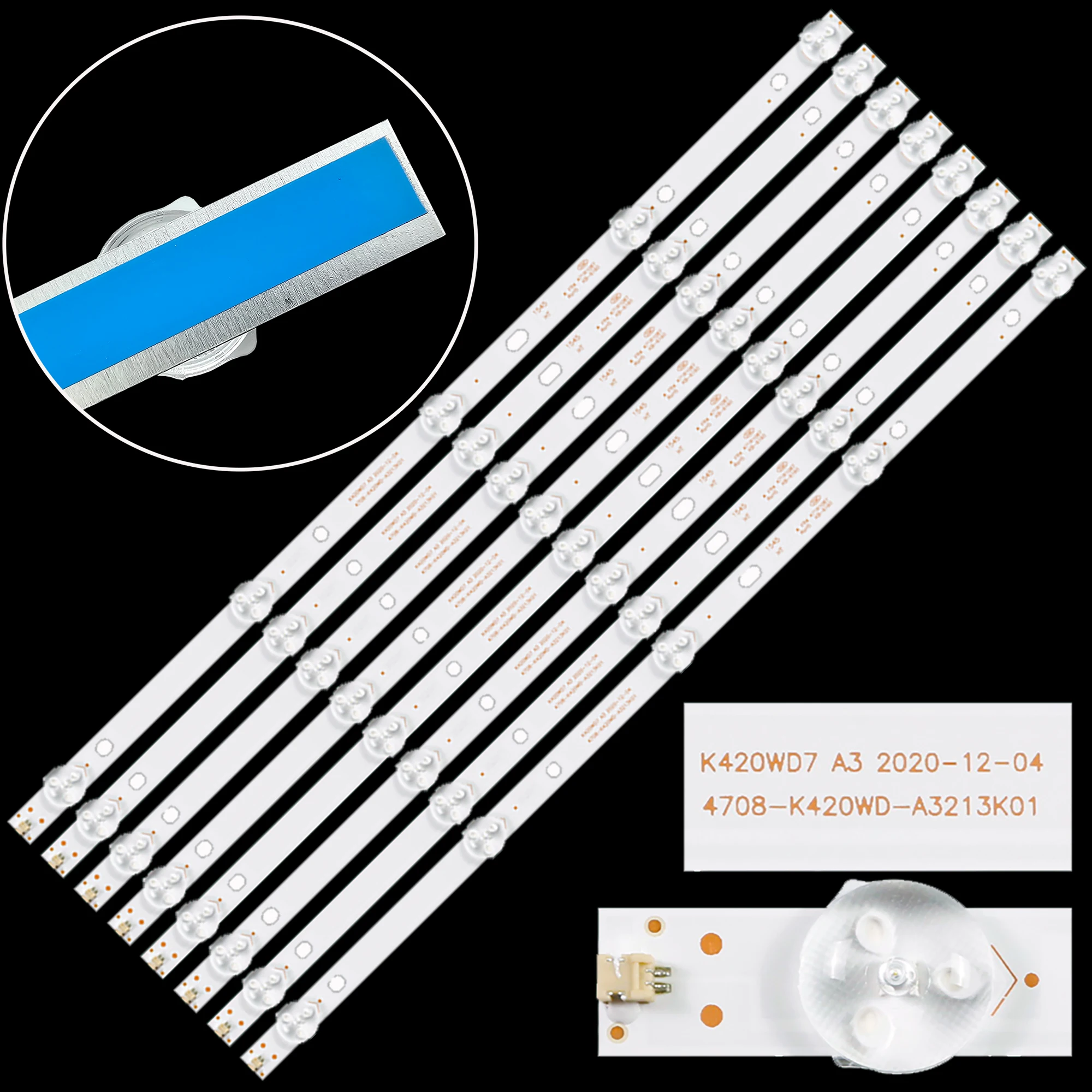 LED-achtergrondverlichtingstrips voor 43PFT4001/60 TX-43DR300ZZ 43PFT6100S/67 43PHT4001/60 LED-balken 4708-K420WD-A3213K01 K420WD7 A3