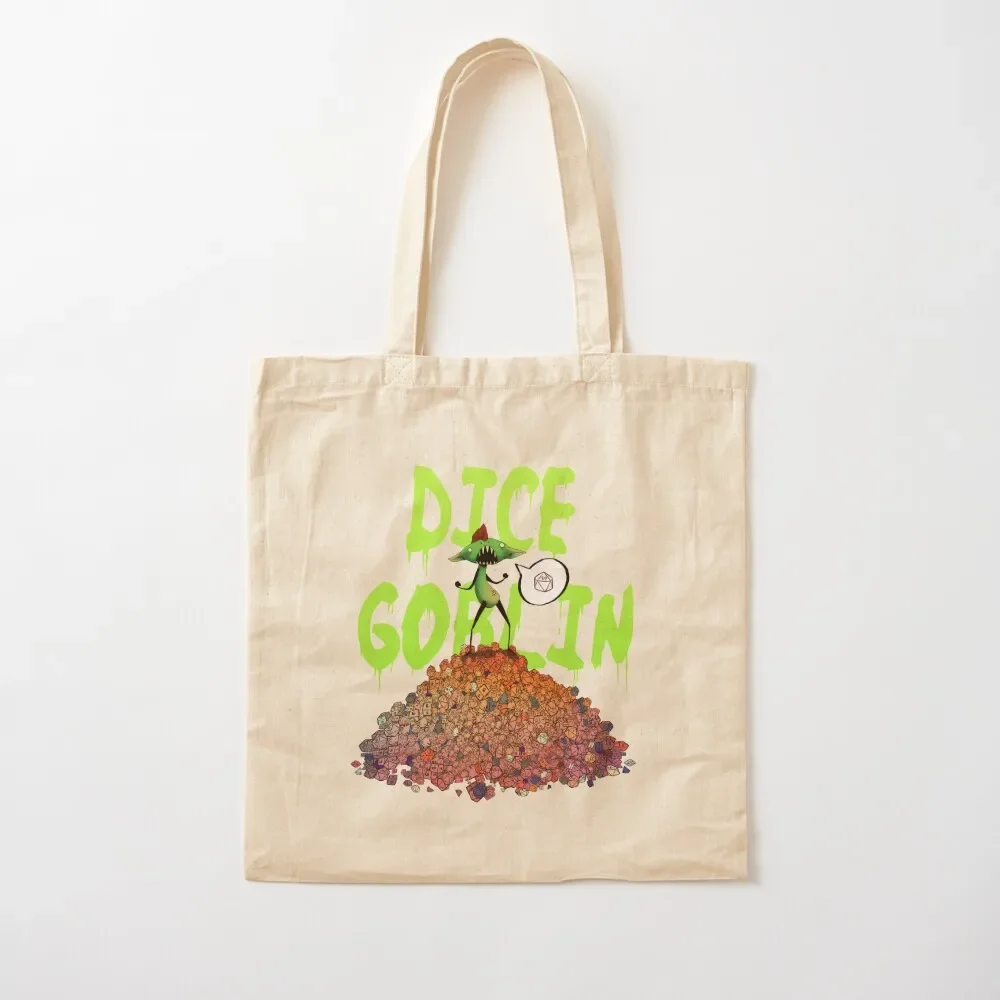 

Dice Goblin Tote Bag custom bags Canvas custom canvas bag Fabric bag