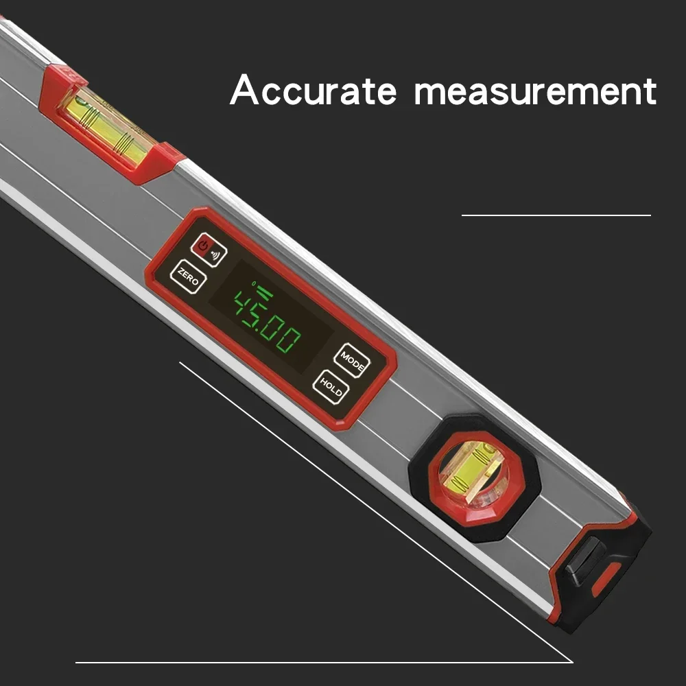 400mm Digital electronic Level 360 degree with Magnets Protractor Angle Finder Inclinometer Level angle slope test Ruler