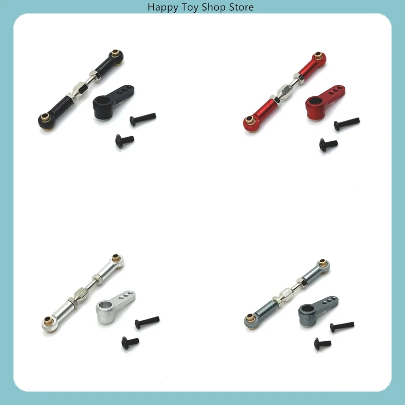MJX 16207 16208 16209 16210 H16 RC Car Steering Linkage Rod Servo Arm Upgrade Kit for Off-Road Vehicle