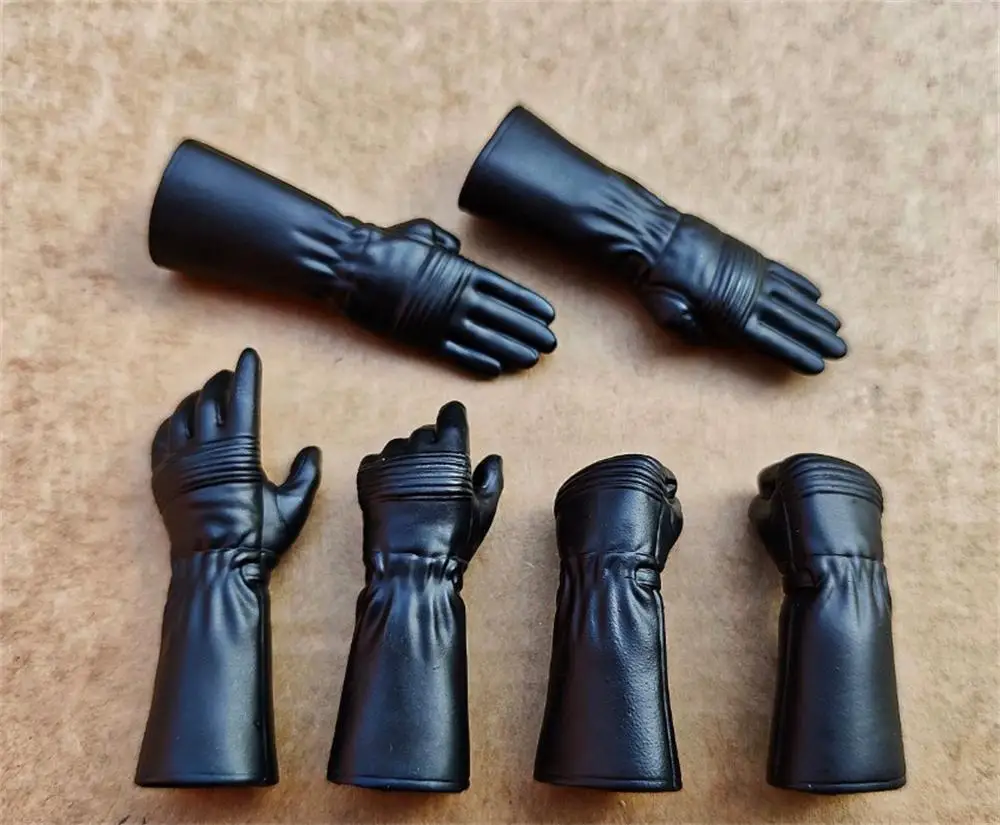 

Hot Sales 1/6th Medicom Modern Soldier Doll Gloved Hand Types 6PCS/SET PVC Material Accessories For 12" Figure Doll Collect DIY