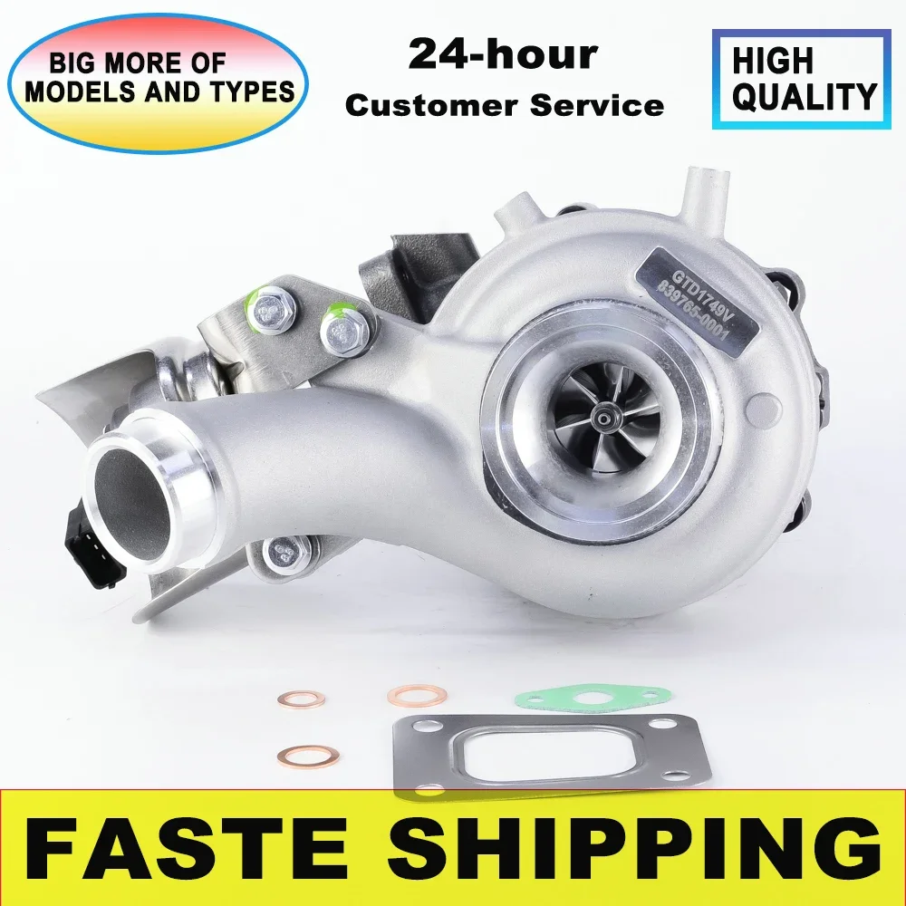 New MFS Full Turbine GTD1749V Complete Turbo for Fiat Ducato Bus Kasten Pritsche Fahrgestel2015/04-2021/12 2.3D 110 KW 150 PS 83