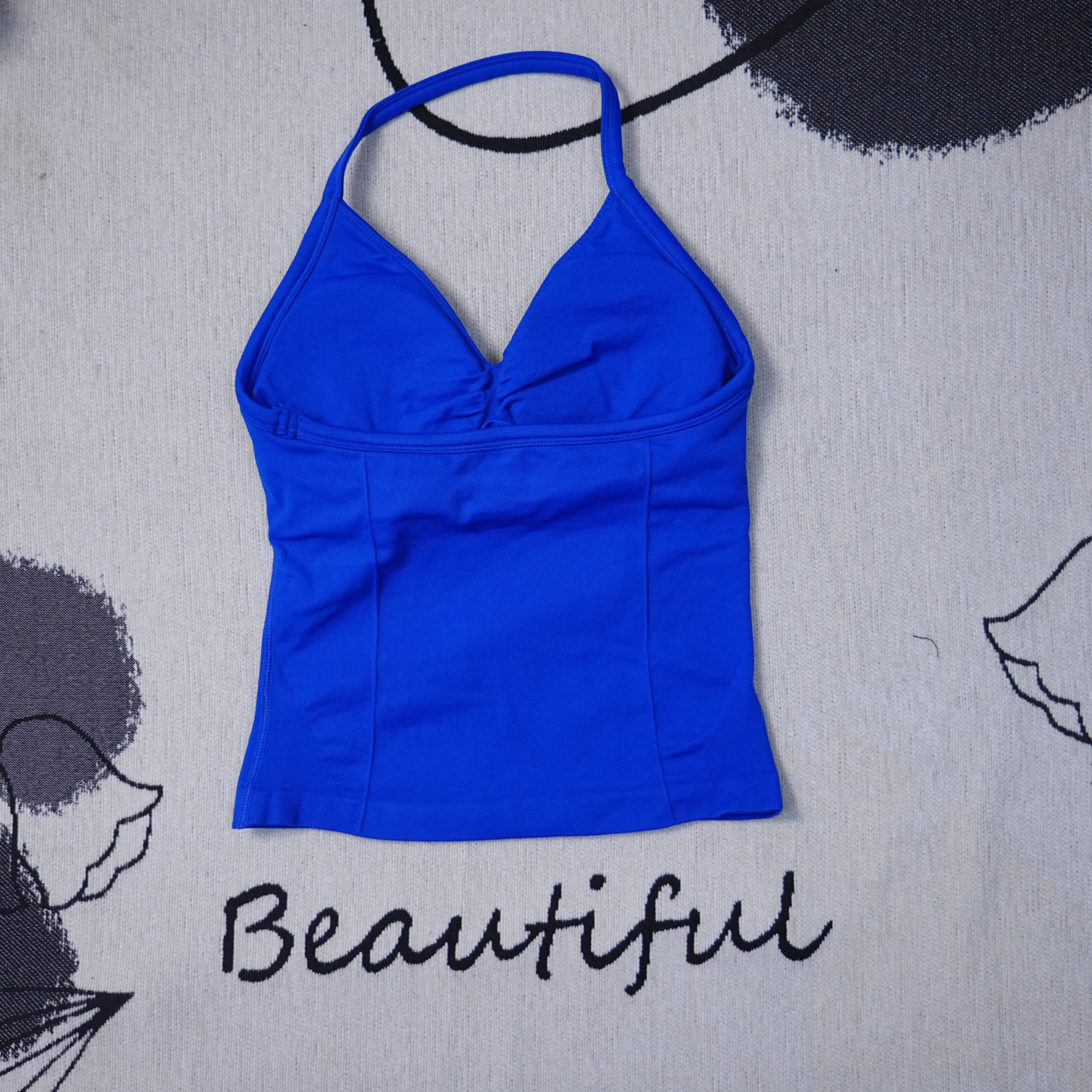 DF اليوغا تأثير Strappy الصدرية رياضة الجري حبال الملابس الداخلية Ipmact الحمالات ممارسة سلس الصدرية العجن ممارسة اليوغا الرياضة #4