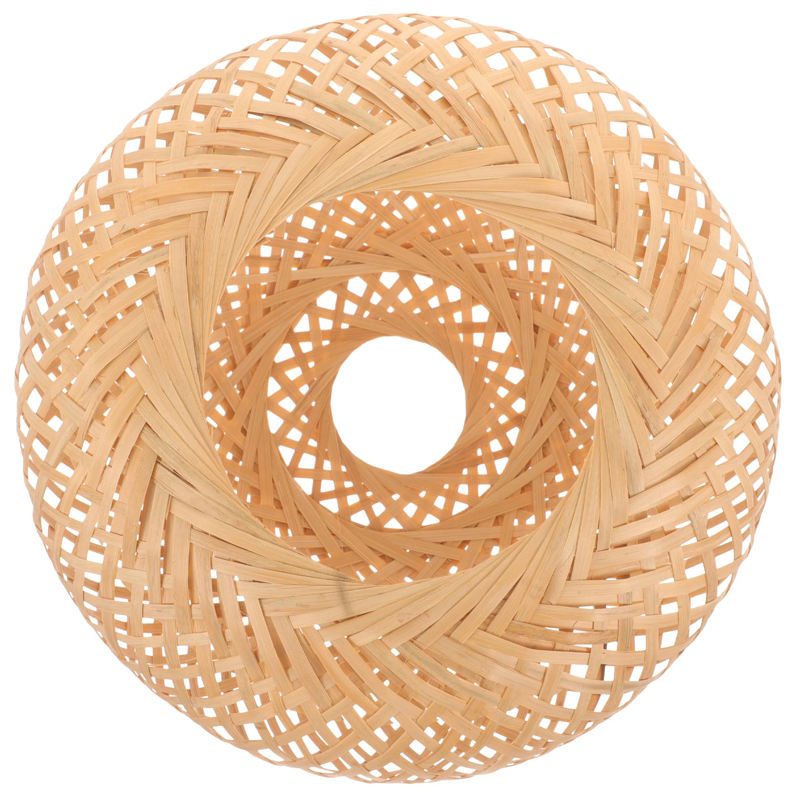 

Bamboo Woven Lantern Lampshade D20X15CM Color Pendant Light Shade Hanging Lighting Outdoor Decor