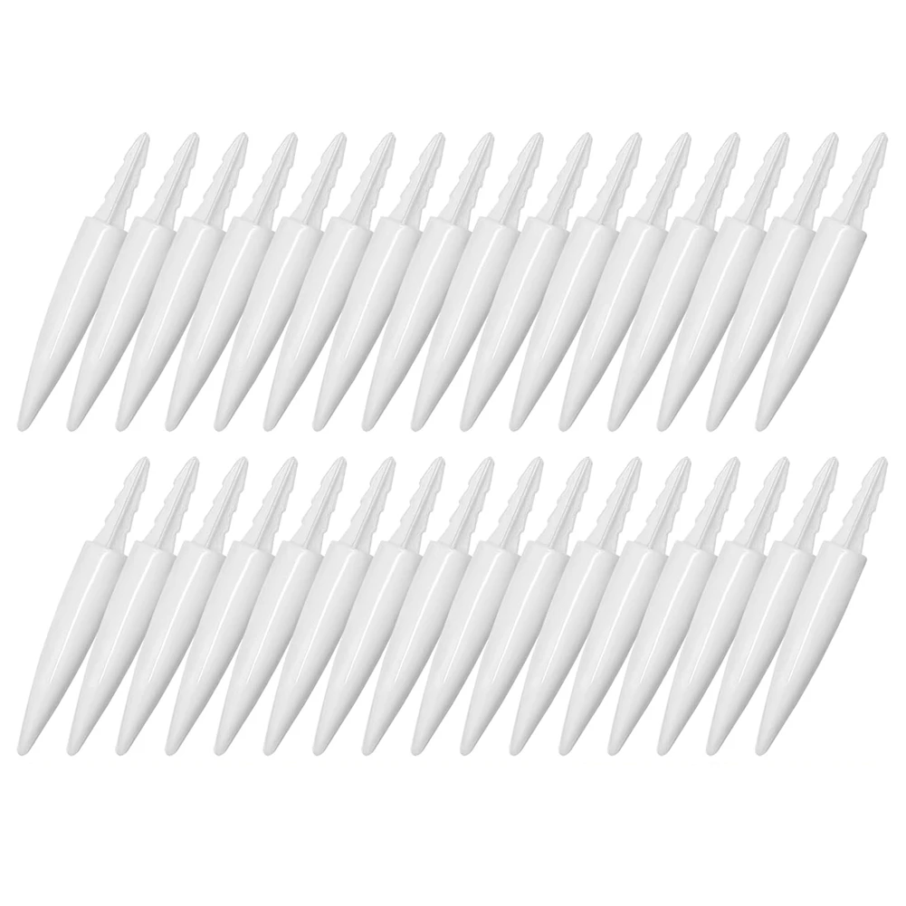 ABFW 32PCS Halloween Pumpkin Teeth, Spooky Pumpkin Fangs, Lantern Teeth for Halloween Home Decoration School Activities