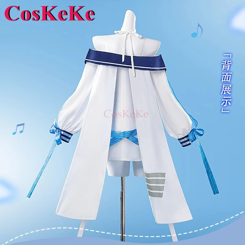 CosKeKe Laffey II Cosplay Game Azur Lane Costume Fashion Sweet Lovely Uniform Dress Women Activity Party Role Play Clothing New