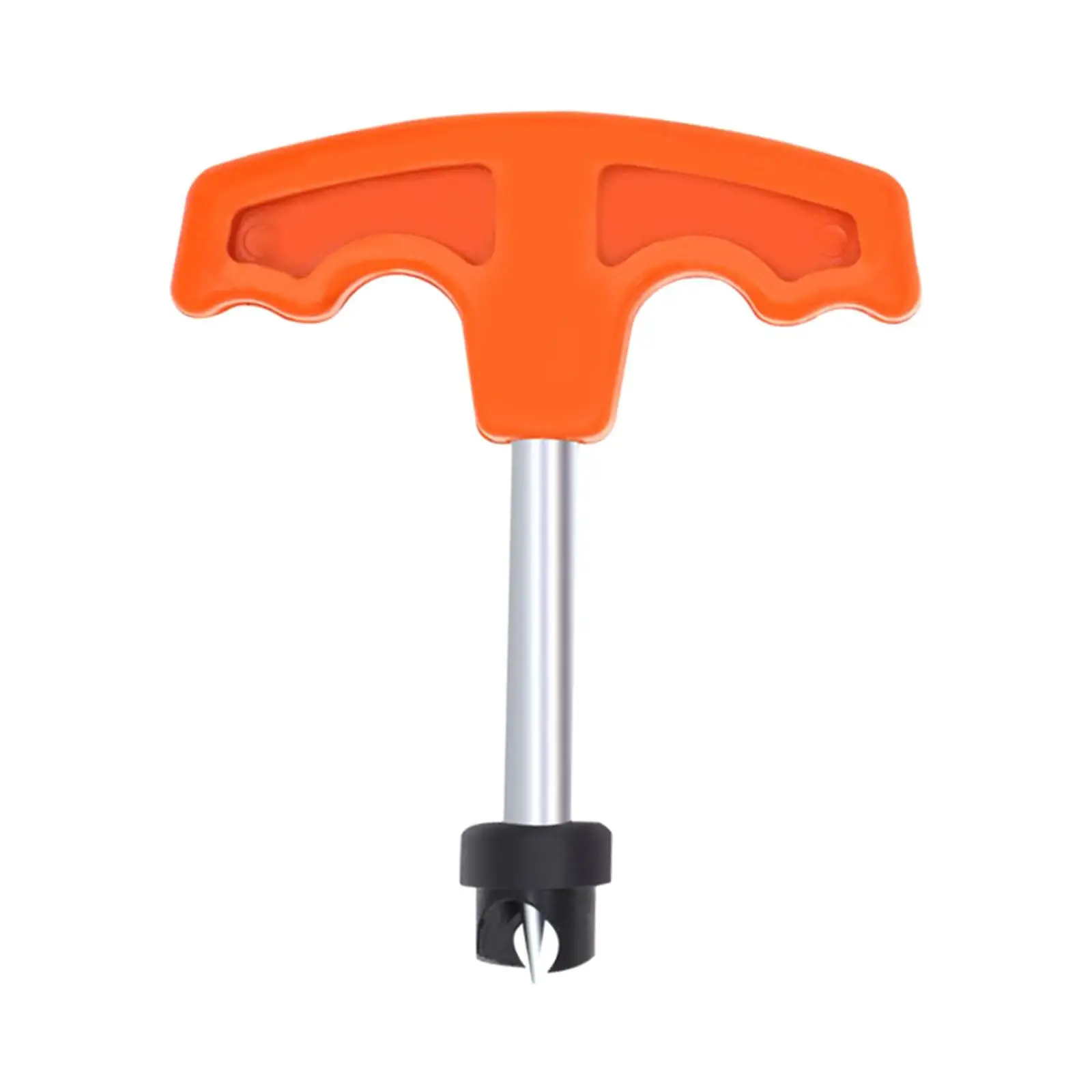Herramienta de perforación de agujeros de riego por goteo, perforadora de agujeros de tubería, perforadora para inserción de ajuste, 16mm, naranja
