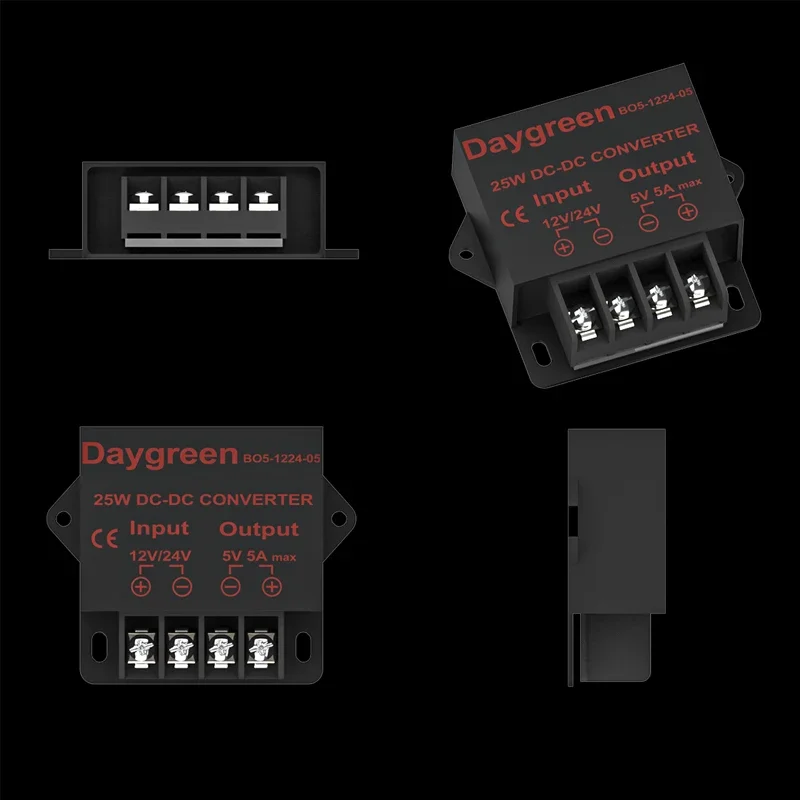 3D-принтер Voron Wolong 24 В/12 В понижающий модуль 5 В 5A25 Вт, переключатель постоянного тока, аксессуары для питания