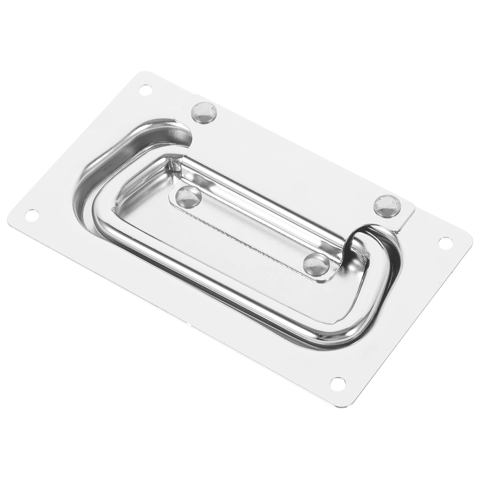 Hardware Box Replacement Heavy Duty Metal Chest Pull Container Handle Sturdy Smooth Surface Toolbox Handle Mount Pull