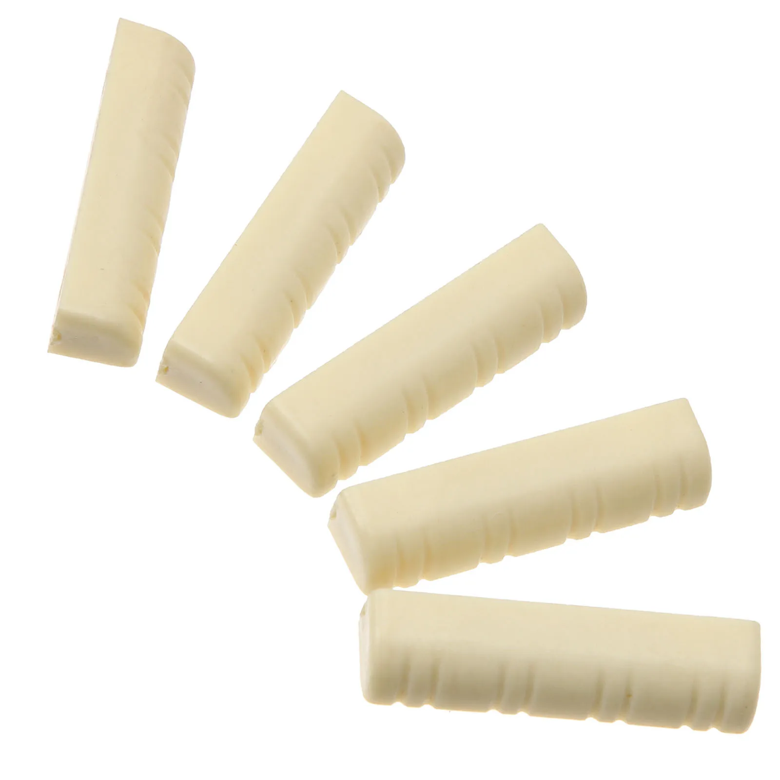 

5Pcs Professional Mandolin Nut Durable Plastic Accessory Improve Sound Quality Essential Parts Mandolin Nut Instrument Part