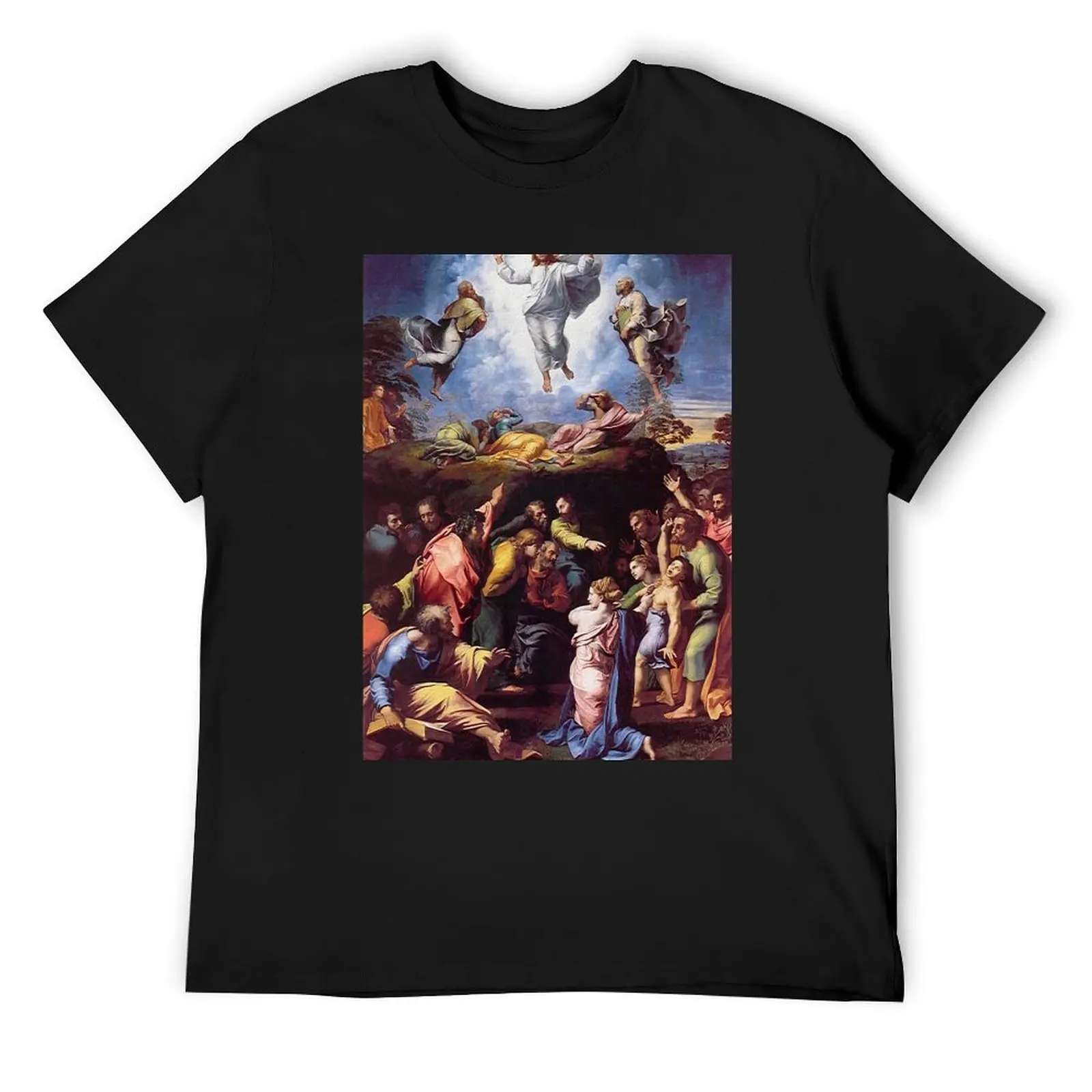 The Transfiguration Raffaello Sanzio T-Shirt cute tops graphics anime tshirts for men