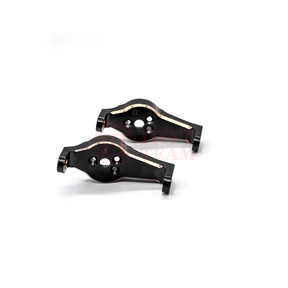 Brass C Cup / Steering Mount Set -Black for (TRX-4) 2pcs/set